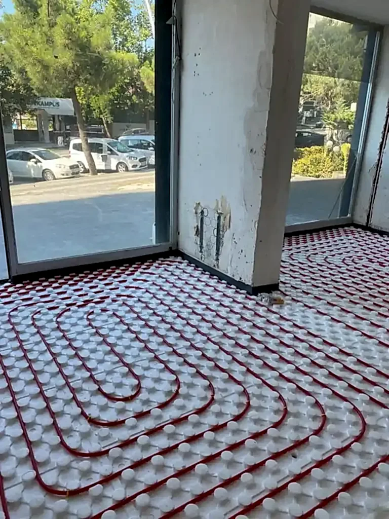 Yerden Isıtma Oda Vana Kapatma