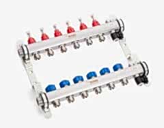 Rehau 7'li Paslanmaz Çelik Kollektör Seti