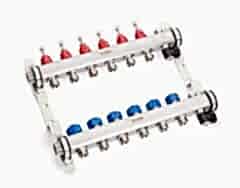 Rehau 9'lu Paslanmaz Çelik Kollektör Seti