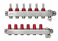 Danfoss 6’lı Paslanmaz Çelik Kollektör Seti