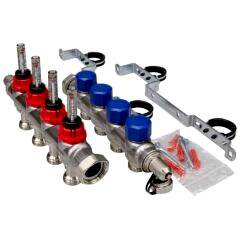 Fraenkische 4'lü Paslanmaz Çelik Kollektör Seti