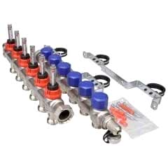 Fraenkische 6'lı Paslanmaz Çelik Kollektör Seti