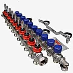 Fraenkische 10'lu Paslanmaz Çelik Kollektör Seti