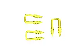 Vatanpor Boru Tutucu U Klips 500 Adet